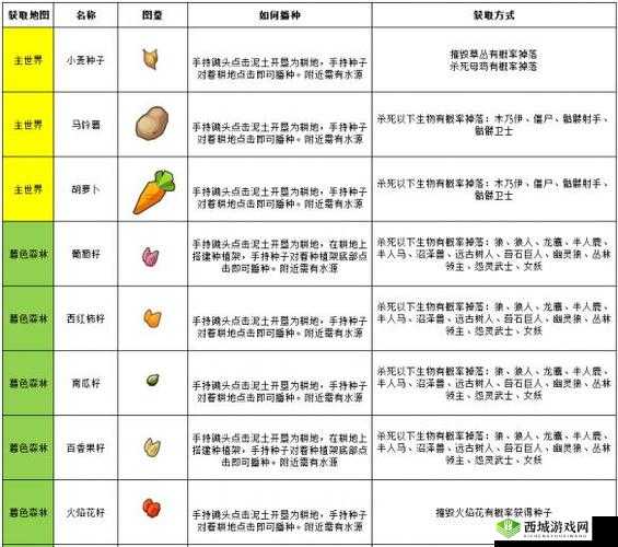 奶块黯淡种子的种植与探索